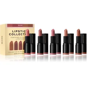 Revolution PRO Lipstick Collection ensemble de rouges à lèvres teinte Bare 5 pcs