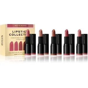 Revolution PRO Lipstick Collection ensemble de rouges à lèvres teinte Matte Nude 5 pcs