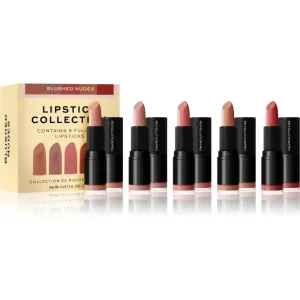 Revolution PRO Lipstick Collection rouge à lèvres satiné coffret cadeau teinte Blushed Nudes 5x3,2 g