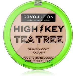 Revolution Relove High Key poudre compacte transparente pour peaux à problèmes 6 g
