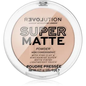 Revolution Relove Super Matte Powder poudre matifiante teinte Vanilla 6 g