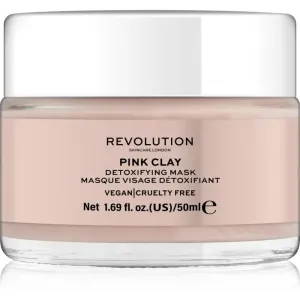 Revolution Skincare Pink Clay masque visage détoxifiant 50 ml #116845