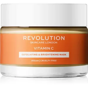 Revolution Skincare Vitamin C masque exfoliant pour une peau lumineuse et lisse 50 ml