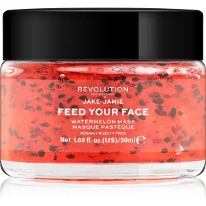 Revolution Skincare X Jake-Jamie Watermelon masque visage hydratant 50 ml #120555