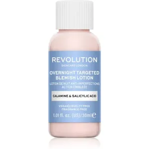 Revolution Skincare Blemish Calamine & Salicylic Acid soin local anti-acné pour la nuit 30 ml #120619