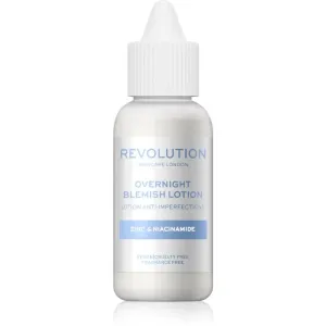 Revolution Skincare Blemish Zinc & Niacinamide traitement de nuit anti-acné 30 ml #120618