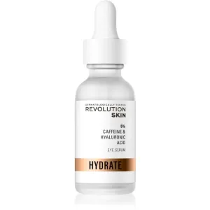 Revolution Skincare Caffeine Solution 5% + Hyaluronic Acid sérum contour des yeux 30 ml