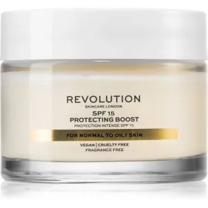 Revolution Skincare Moisture Cream crème hydratante pour peaux normales à mixtes SPF 15 50 ml
