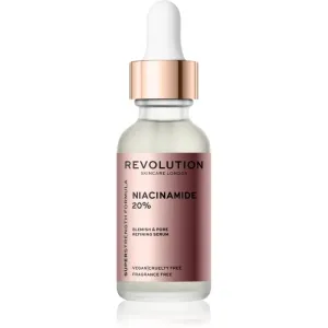 Revolution Skincare Niacinamide 20% sérum intense anti-pores dilatés 30 ml