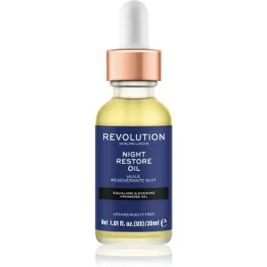 Revolution Skincare Night Restore Oil huile illuminatrice et hydratante 30 ml #117629