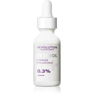 Revolution Skincare Retinol 0.3% sérum au rétinol anti-rides à l'acide hyaluronique 30 ml