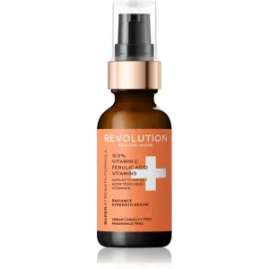 Revolution Skincare Vitamin C 12,5% + Ferulic Acid Vitamins sérum antioxydant pour une peau lumineuse et lisse 30 ml