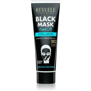 Revuele Black Mask Peel Off Hyaluron masque peel off purifiant au charbon actif 80 ml