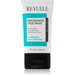 Revuele Niacinamide Face Mask masque purifiant pour éliminer les excès de sébum et les pores 50 ml