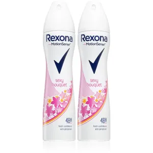 Rexona Sexy Bouquet Antiperspirant spray anti-transpirant 2 x 150 ml(conditionnement avantageux)