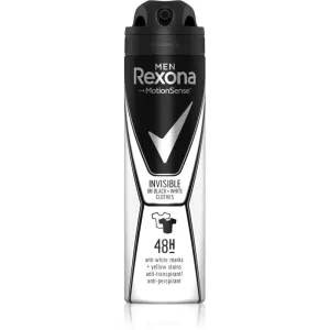 Rexona Invisible on Black + White Clothes spray anti-transpirant 48h 150 ml