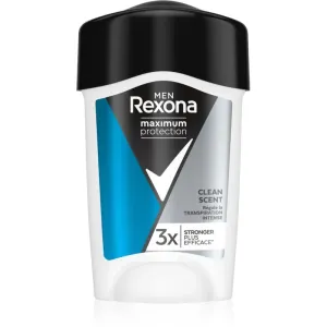 Rexona Maximum Protection Antiperspirant anti-transpirant crème anti-transpiration excessive Clean Scent 45 ml