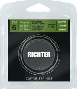 Richter Ion Coated Electric Guitar Strings - 010-046
