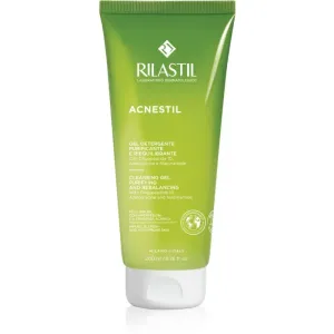 Rilastil Acnestil gel nettoyant pour éliminer le sébum pour peaux grasses sujettes à l'acné 200 ml