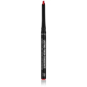 Rimmel Lasting Finish Exaggerate crayon à lèvres automatique teinte 024 Red Diva 0,25 g
