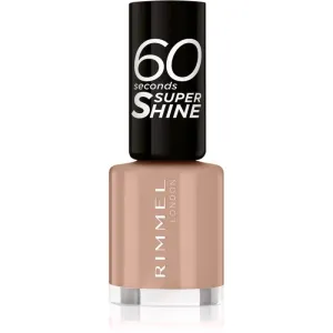 Rimmel 60 Seconds Super Shine vernis à ongles teinte 708 Kiss In The Nude 8 ml