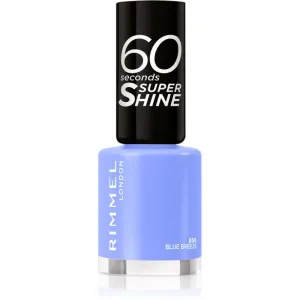 Rimmel 60 Seconds Super Shine vernis à ongles teinte 856 Blue Breeze 8 ml