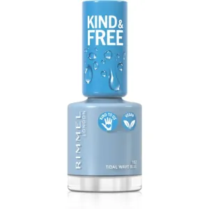 Rimmel Kind & Free vernis à ongles teinte 152 Tidal Wave Blue 8 ml