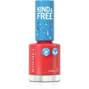 Rimmel Kind & Free vernis à ongles teinte 155 Sunset Soar 8 ml