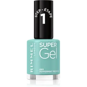 Rimmel Super Gel vernis à ongles gel sans lampe UV/LED teinte 093 Peppermint Promise 12 ml