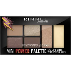 Rimmel Mini Power Palette palette visage entier teinte 01 Fearless 6.8 g