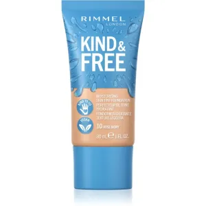 Rimmel Kind & Free fond de teint léger hydratant teinte 10 Rose Ivory 30 ml