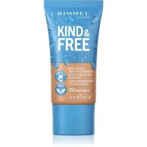 Rimmel Kind & Free fond de teint léger hydratant teinte 150 Rose Vanilla 30 ml