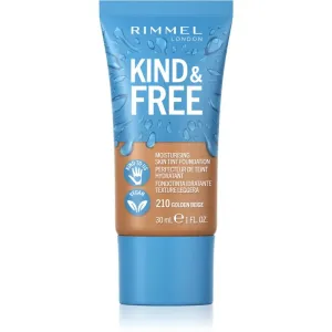 Rimmel Kind & Free fond de teint léger hydratant teinte 210 Golden Beige 30 ml