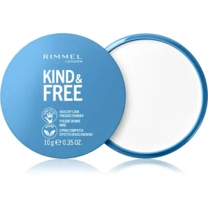 Rimmel Kind & Free poudre matifiante teinte 01 Translucent 10 g