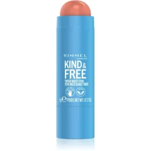 Rimmel Kind & Free maquillage multi-usage pour les yeux, les lèvres, et le visage teinte 002 Peachy Cheeks 5 g