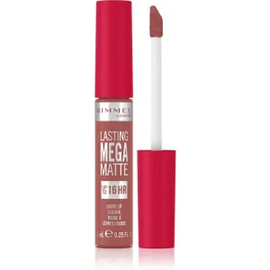 Rimmel Lasting Mega Matte rouge à lèvres léger liquide mat 16h teinte Pink Blink 7,4 ml