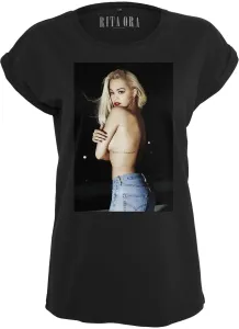 Rita Ora T-shirt Topless Black XL