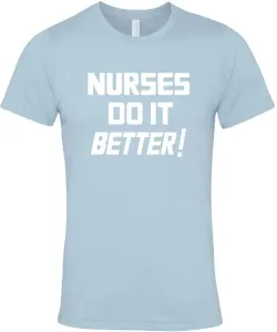 Robert Plant T-shirt Nurses Do It Better Unisex Blue 2XL