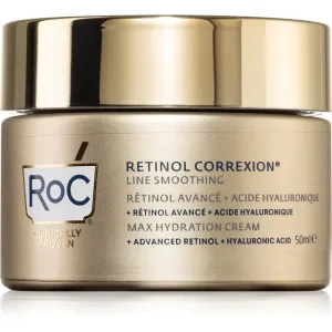 RoC Retinol Correxion Line Smoothing crème hydratante à l'acide hyaluronique 50 ml