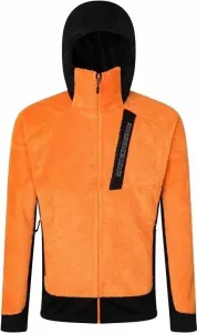 Rock Experience Blizzard Tech Hoodie Man Fleece Persimmon Orange/Caviar 2XL Sweat à capuche outdoor