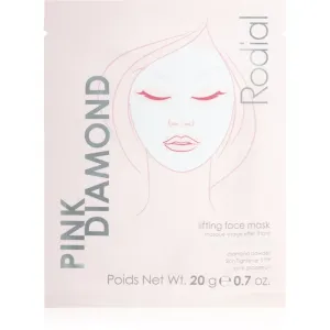 Rodial Pink Diamond Lifting Face Mask masque en tissu liftant visage 4x1 pcs