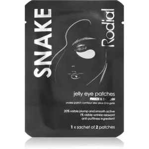 Rodial Snake Jelly Eye Patches masque hydrogel contour des yeux 1x2 pcs