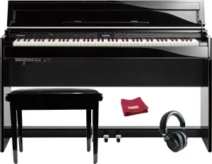 Roland DP603 Gloss Black SET Gloss Black Piano numérique