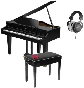 Roland GP607 Gloss Black SET Gloss Black Piano numérique