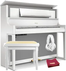 Roland LX708 PW SET Polished White Piano numérique