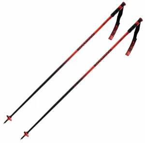 Rossignol Hero SL Ski Poles Black/Red 115 cm Bâtons de ski