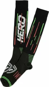 Rossignol Hero X3 Ski Socks Black M Chaussettes de ski #685347