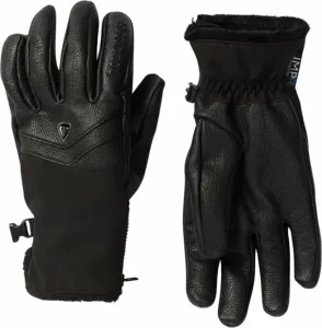 Rossignol Elite Womens Leather IMPR Gloves Black M Gant de ski