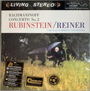 Rubinstein and Reiner - Rachmaninoff: Concerto No. 2 (LP) (200g)