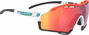 Rudy Project Cutline White Matte/Multilaser Red Lunettes vélo